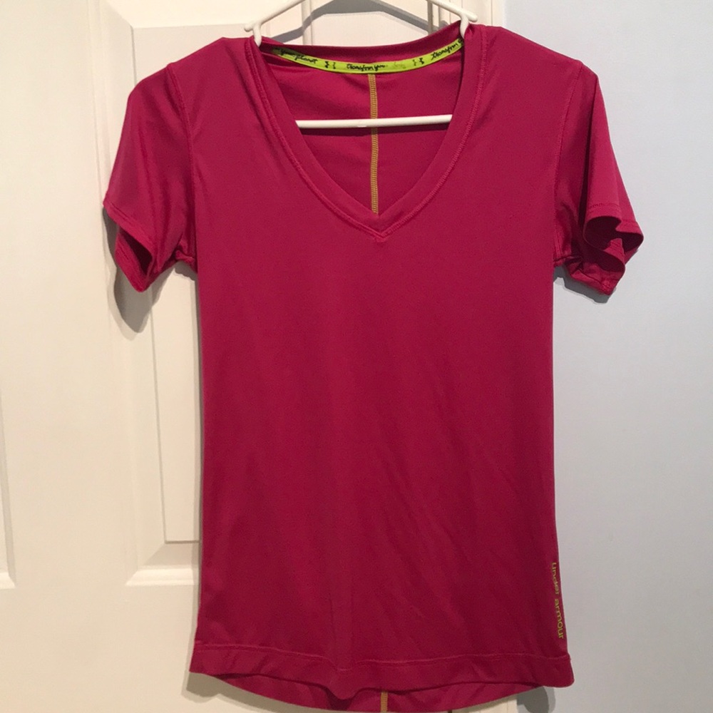 Under Armour Heat Gear 100% Recycled V-Neck